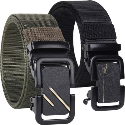 Roadster Men Formal, Casual, Evening, Party Multicolor Nylon Belt