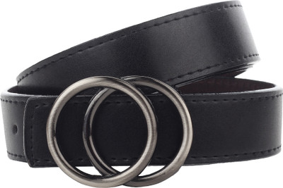 Dressberry Women Formal Black Artificial Leather Belt