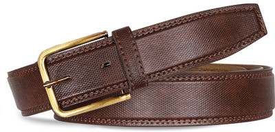 Riva Enterprise Men Evening, Party, Formal, Casual Brown Artificial Leather Belt