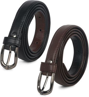 Contra Women Formal, Casual, Party Black, Brown Artificial Leather Belt