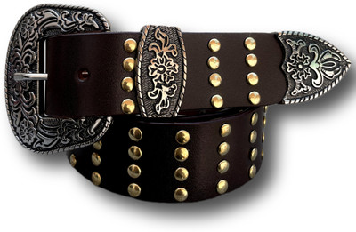 ENTEGRO Men Casual, Evening, Party Black Genuine Leather Belt