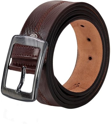 Fly Fashion Men Formal, Party, Casual Brown Genuine Leather Belt