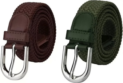 haiko Men & Women Multicolor Fabric Belt
