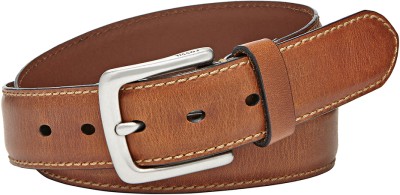 FOSSIL Men Casual Brown Genuine Leather Belt