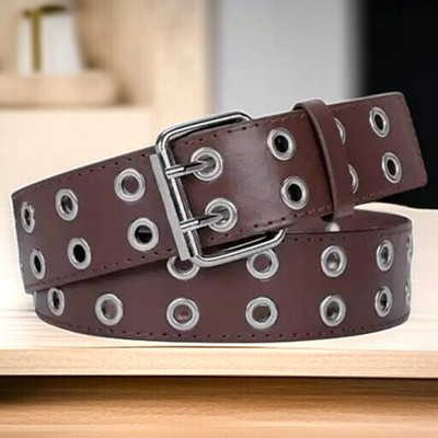 PROVOGUE Men & Women Casual Brown Artificial Leather Belt