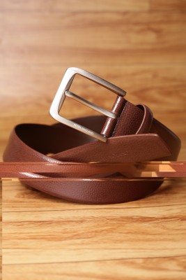 PETER ENGLAND Men Brown Genuine Leather Belt