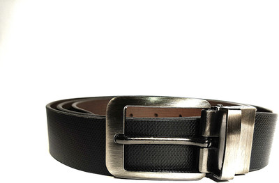 Domingos Gallery Men Black, Brown Artificial Leather Reversible Belt