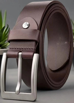 Roadster Men Formal, Casual, Evening, Party Brown Genuine Leather Belt