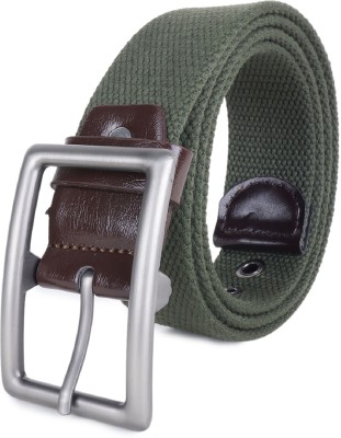 ZACHARIAS Men Casual, Formal Green Fabric Belt