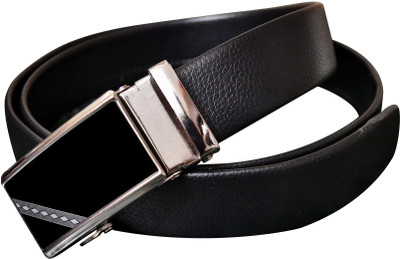 PROVOGUE Men Formal, Casual, Party Black Texas Leatherite Belt