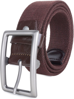 ZACHARIAS Men Casual, Formal Brown Fabric Belt