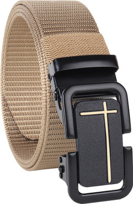 HENEDA Men Casual Beige Synthetic Belt