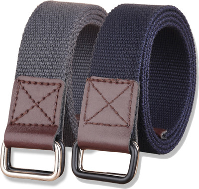 ZORO Men Casual Blue Canvas Belt