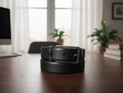 Rodeo Voyager Men Formal, Casual, Evening Black, Brown Genuine Leather Reversible Belt