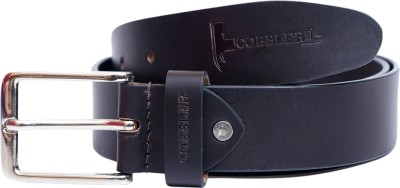 Cobbler Boys Casual Black Genuine Leather Belt