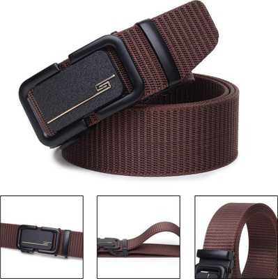TPM Men Casual, Evening, Formal, Party Multicolor Fabric Belt