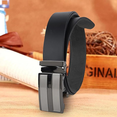 A K Daller Fashion Men & Women Casual, Evening, Formal, Party Black Genuine Leather Reversible Belt