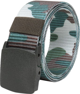 house of common Men Casual Multicolor Nylon Belt