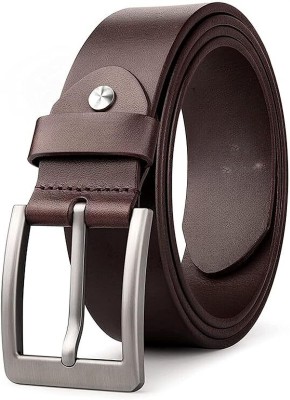 Amit Men Brown Artificial Leather Belt