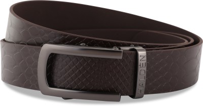 HALDEN Men Casual, Formal, Party Brown Genuine Leather Belt