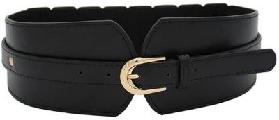 Ezliving Girls Black Plastic Belt