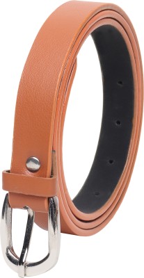 LOOPA Women Casual Tan Synthetic Belt