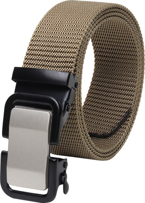 zaphod Men Brown Nylon Belt