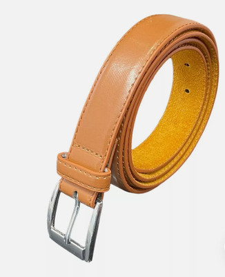 kiaaz Men Casual, Formal, Party Orange Artificial Leather Belt