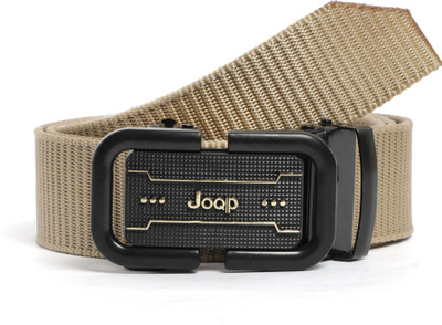LYVI Men Casual Khaki Nylon Belt