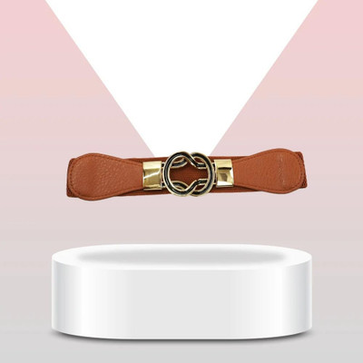 Joe Women Casual Brown Nylon Belt