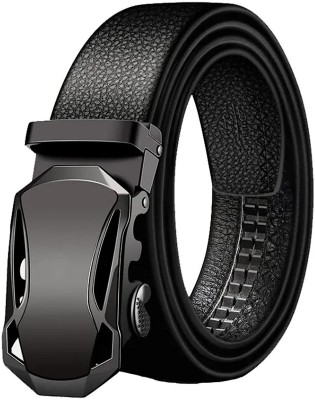 wizara Men Casual, Formal, Party, Evening Black Artificial Leather Belt