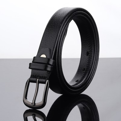 Winsome Deal Women Casual Black Artificial Leather Belt