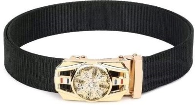 Classic World Men Black Nylon Belt