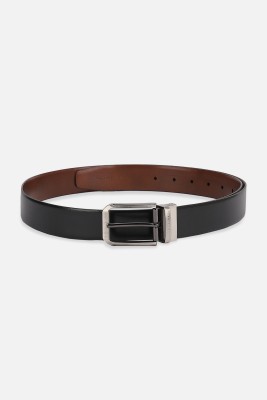 PETER ENGLAND Men Formal Black Genuine Leather Belt