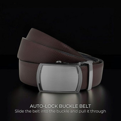 A K Daller Fashion Men & Women Casual, Evening, Formal, Party Brown Genuine Leather Reversible Belt