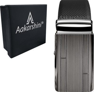 Aakarshini Men Formal Black, Brown Genuine Leather Reversible Belt
