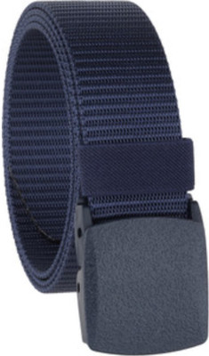 zeepzone Boys & Girls Casual, Evening, Formal, Party Blue Canvas Belt