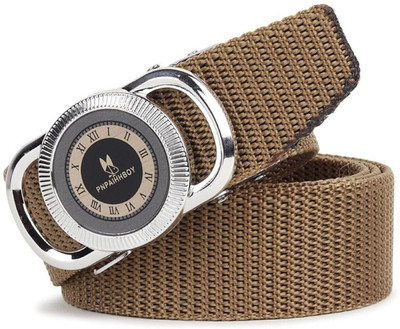TPM Men Casual, Evening, Formal, Party Multicolor Fabric Belt
