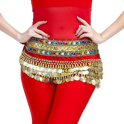 OJASFASHION Women Multicolor Fabric Belt