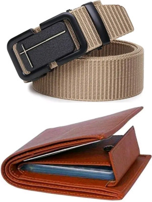 TPM Men Casual, Evening, Formal, Party Multicolor Nylon Belt