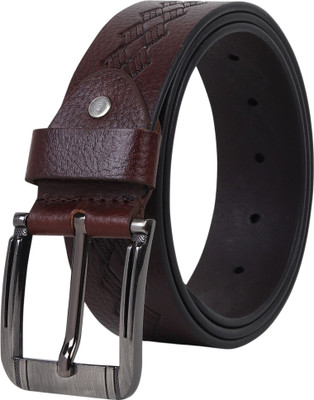 Roadster Men Formal Brown Genuine Leather Belt