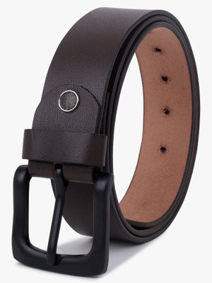 Roadster Men Formal Brown Genuine Leather Belt