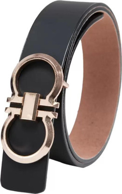 Icongadget Men Casual, Formal, Evening, Party Black Synthetic Belt