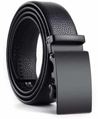 Icongadget Men Casual, Formal, Evening, Party Black Texas Leatherite Belt