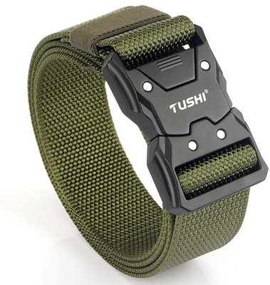 Tushi Men Green Nylon Belt