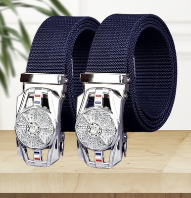 Micron Men Formal Multicolor Nylon Belt