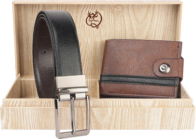 SAZARA Men Formal Multicolor Genuine Leather Reversible Belt
