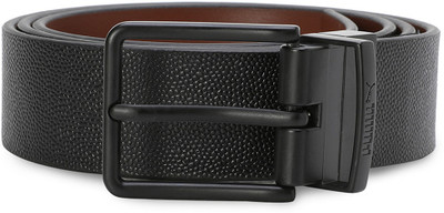 PUMA Men & Women Black Synthetic Belt