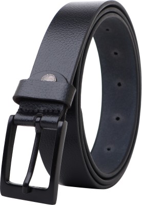 ZACHARIAS Men Formal, Casual Black Genuine Leather, Texas Leatherite Belt