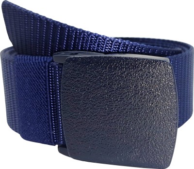 Exotique Men & Women Casual, Evening, Party Blue Canvas Belt